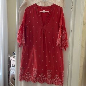 Gap Embroidered Tunic Dress